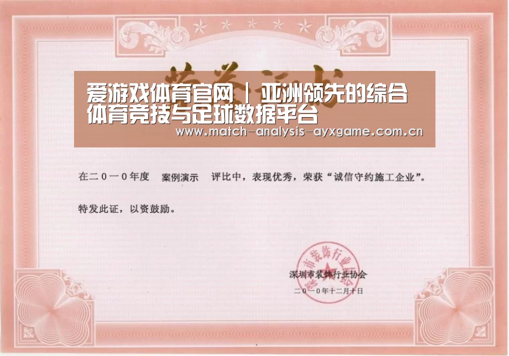 荣誉证书二(图1)